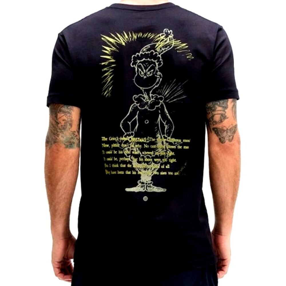 Christmas T-STANCE 'NORTHE OF WHOVILLE' T-SHIRT SIZE MED NWT 100% COTTON